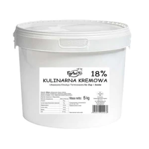 emulsja kulinarna kremowa 18% termizowana 5 kg figand