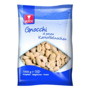 koch gnocchi kluski ziemniaczane, produkt głęboko mrożony, 1000 g