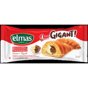 elmas gigant rogalik z nadzieniem kakao i wanilia 160 g