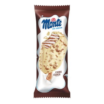 Monte Ice Cream Cookie Crunch Lody na patyku 100 ml 65 g a510ab78ee3be657e8e37581b5219e00