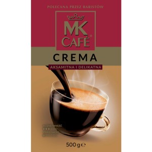 Kawa mielona mk cafe crema 500 g vac