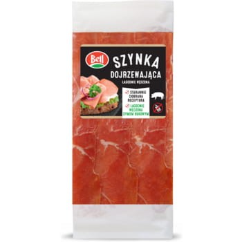 Szynka dojrzewająca łagodnie wędzona 70 g 7d9353544d364304bdbfaf636cbd7993