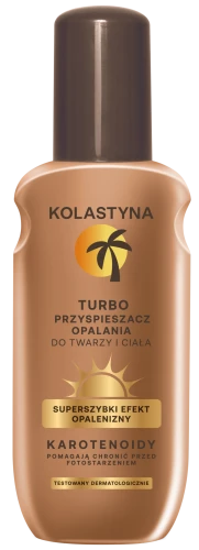 kolastyna '24 turbo przyspieszacz opalania do twarzy i ciała 150 ml