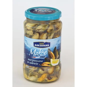 Małże marynowane 350 g aakerman 66adf254bf97b1e3c9a55329ff189e5c