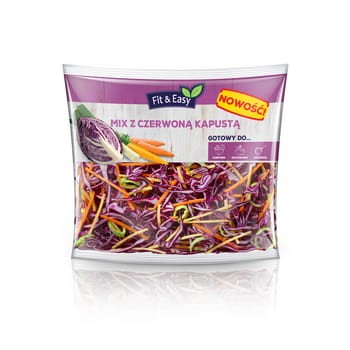 Mix z czerwoną kapustą unia europejska 250 g fit&easy 77e65d8731ca2e1ee58e1f607bb54abb