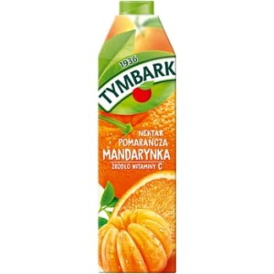tymbark nektar pomarańcza mandarynka 1 l