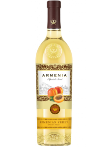 'Wino gronowe białe półsłodkie Armenia Yerev Apricot 0,75 l