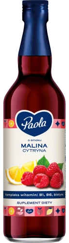 Paola syrop malina z cytryną 680 ml paola syrop malina z cytryną 680ml