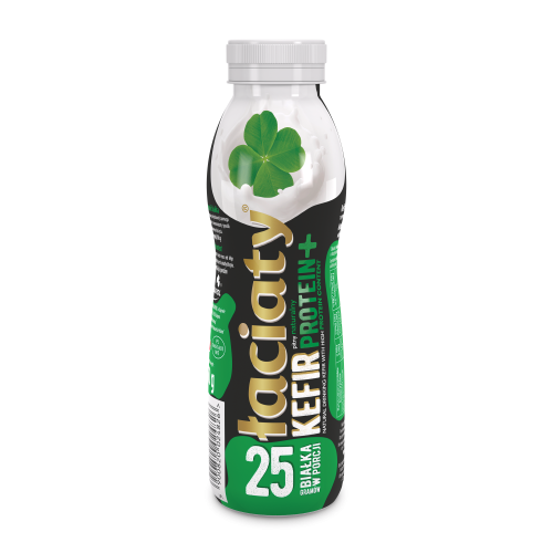 kefir łaciaty pitny nat.protein plus butelka pet 360g sm mlekpol
