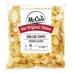Mccain talarki ziemniaczane dollar chips 2,5 kg