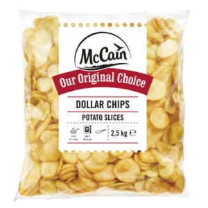 Mccain talarki ziemniaczane dollar chips 2,5 kg