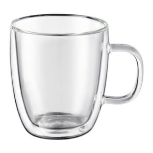 Zestaw 2 szklanek termicznych z uchwytem 250 ml mia