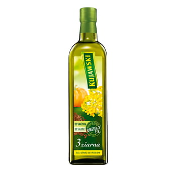 Olej 3 ziarna z rzepaku lnu i pestek dyni Kujawski 750 ml Kujawski_Kujawski_3_ziarna_Olej_z_rzepaku_lnu_i_pestek_dyni_750_ml_89088777_0_350_350.jpg