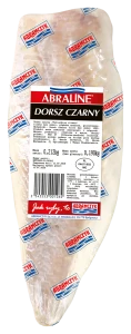 abramczyk dorsz czarny filety 8-16 bez skóry 10% glazury 4,5/5 kg abraline iwp