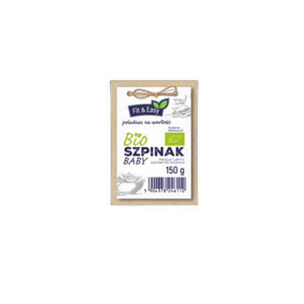 Bio szpinak baby myty unia europejska 150 g bio szpinak baby myty unia europejska 150g