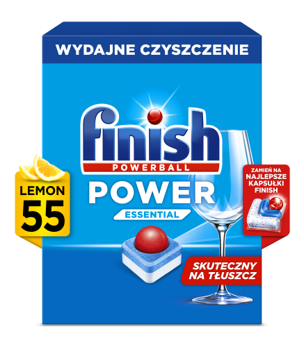 finish tabletki power essential 55 lemon