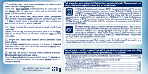 frosta złote paluszki rybne z łososia 270 g