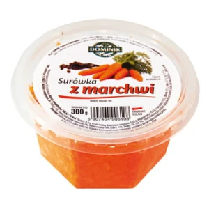 Surówka z marchwi polska 300 g dominik