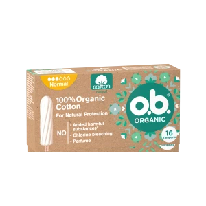 o.b. organic normal 16 szt.