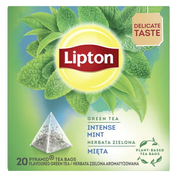 lipton intensywna mięta herbata zielona 20tb eaec06f208fe5ddba067b5b6a222a62c