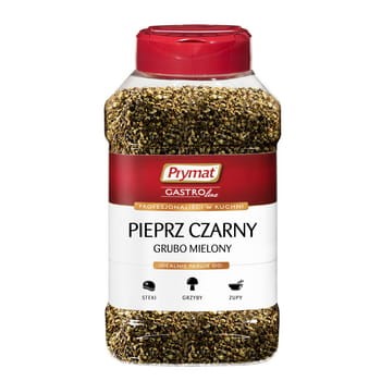 Pieprz czarny grubo mielony 320 g prymat gastroline 46b7a7b647b84744fbf9d7c330950c92