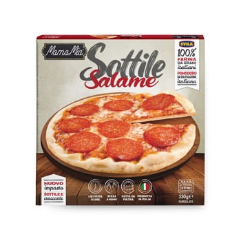 svila pizza mamamia z pikantnym salami, 330 g, produkt głęboko mrożony, spód wypiekany w piecu kamiennym a874ceb15ef8ce3a025c643cf6cb8806
