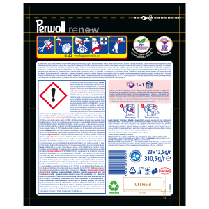 perwoll renew caps black 310,5 g 23 sztuki