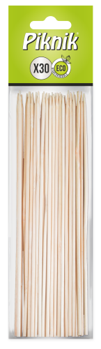 Patyczki do szaszłyków 20 cm 30 sztuk piknik patyczki do szaszłyków 20cm 30 sztuk piknik