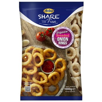 Aviko breaded onion rings krążki cebulowe 1 kg 520ff942d2c44c66e1480c98f47a907c