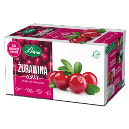 Bifix classic żurawina herbatka ekspresowa 20x2,5 g bifix classic żurawina herbatka ekspresowa 20x2,5g