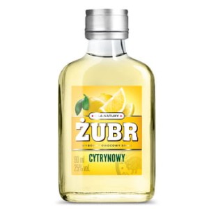 'Żubr Cytrynowy 25% 90 ml likier