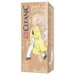 cleanic pure cotton wkładki higieniczne dla kobiet 20 szt.