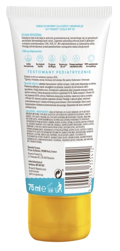 kolastyna krem ochronny dla dzieci i niemowląt spf50 75ml