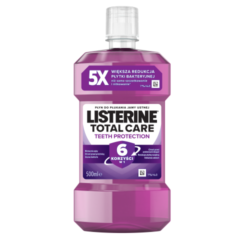Płyn do płukania jamy ustnej Listerine Total Care 500ml