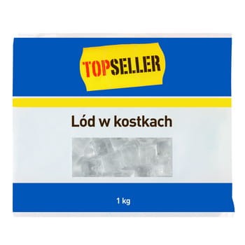 TOPSELLER Lód w kostkach 1 kg df3c567695807ee46f697aaf9ea1514f