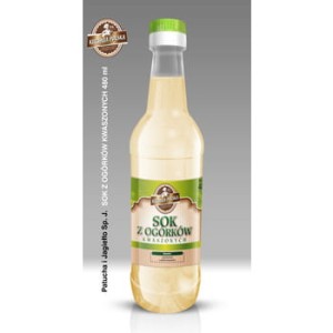 Sok z ogórków kiszonych polska 480 ml kuchnia polska