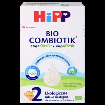 Mleko następne hipp 2 bio combiotik 550 g 1aeb827597a64ab9f83280f4a488a4d6