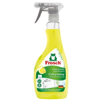 frosch cytrynowy środek do czyszczenia kabin prysznicowych 500 ml f71cae7d7bea40b7ec340da183095665