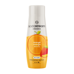 syrop sodastream zero pomarańcza z mango 440 ml