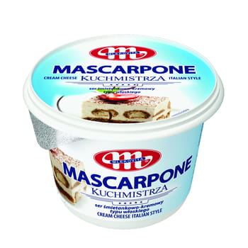 Mlekovita mascarpone kuchmistrza 500 g a6ea5158b76bddf5d509d2aa596f72a7