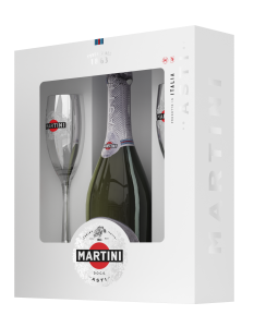 'Martini Asti 750 ml 7,5% + 2 kieliszki