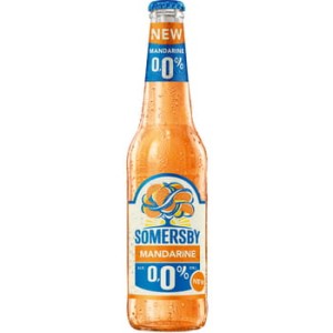 somersby mandarine 0,0%, butelka bezzwrotna 400 ml