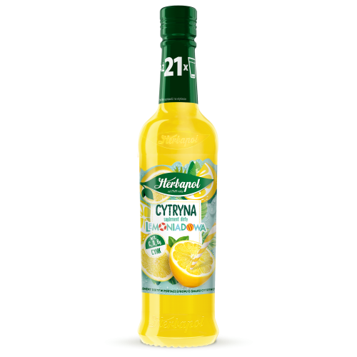 herbapol syrop owocowy suplement diety cytryna lemoniadowa z witaminami c,d, b6 i cynkiem 420 ml herbapol syrop owocowy suplement diety cytryna lemoniadowa z witaminami c,d, b6 i cynkiem 420 ml