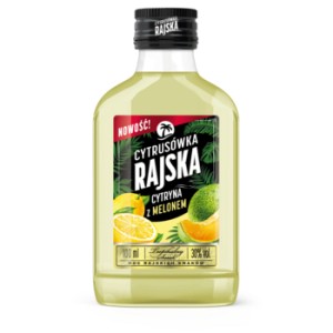 'Likier Rajska Cytrusówka Cytryna z Melonem 30% obj. 100 ml