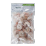 Nord capital krewetki białe vannamei blanszowane obrane, z ogonkiem, glazura 25%, 16-20szt/lb, 750 g
