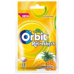 Orbit refreshers tropical guma do żucia bez cukru 26 g (12 drażetek)