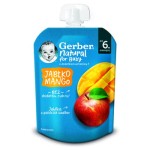 Gerber deserek w tubce jabłko mango po 6 miesiącu 80 g