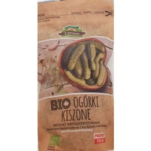 Bio ogórki kiszone polska 980 g