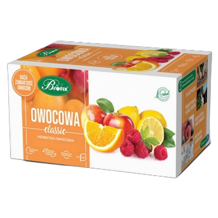 Bifix classic owocowa herbatka ekspresowa 20x2,5 g bifix classic owocowa herbatka ekspresowa 20x2,5g