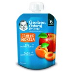 Gerber deserek w tubce jabłko morela po 6 miesiącu 80 g